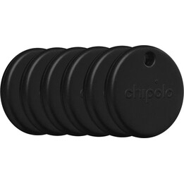 Chipolo POP Schwarz – 6er-Pack