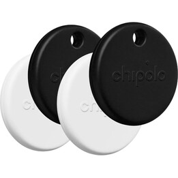 Chipolo POP Nero/Bianco - Confezione da 4