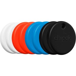 Chipolo POP Nero/Bianco/Rosso/Blu - Confezione da 8