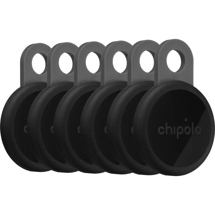 Chipolo LOOP Schwarz 6er-Pack