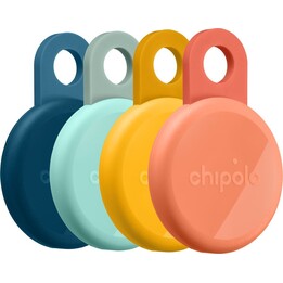 Chipolo LOOP Orange/Bleu/Jaune/Menthe, paquet de 8