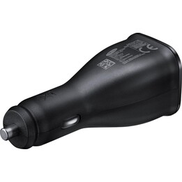 Chargeur de voiture rapide Samsung double USB + USB-C EP-LN920 Noir