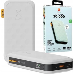 Batterie externe Xtorm Fuel Series 5 20 000 mAh 35 W Blanche