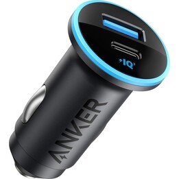 Chargeur de voiture Anker 323 Dual USB USB-C 52 W Noir