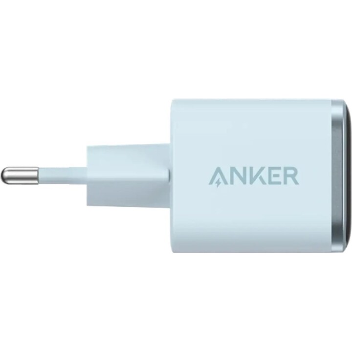 Anker Nano USB-C Fast Charger 45W with Light Blue Display