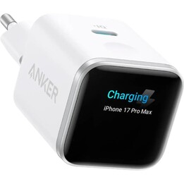Anker Nano USB-C Fast Charger 45W with Display White