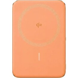 Carregador portátil Anker Nano USB-C sem fio de 5000mAh laranja