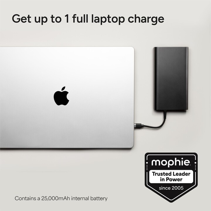 Mophie Powerstation Ultra Quick Charger Power Bank 25,000mAh Black