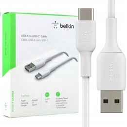Cavo Belkin Boost Charge USB-C da 3 metri, bianco