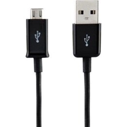 Grab 'N Go USB – Micro-USB-Kabel, 1 Meter, Schwarz