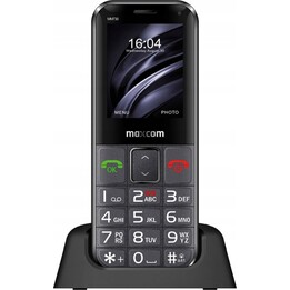 MaxCom MM730 Handy 5,59 cm (2.2") Schwarz Seniorentelefon