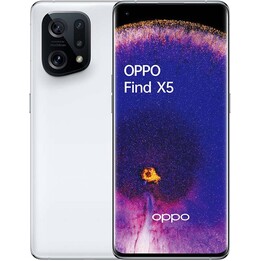 Oppo Find X5 5G, 8GB 256GB, 6,55 AMOLED FHD+, 4800mAh, Bianco