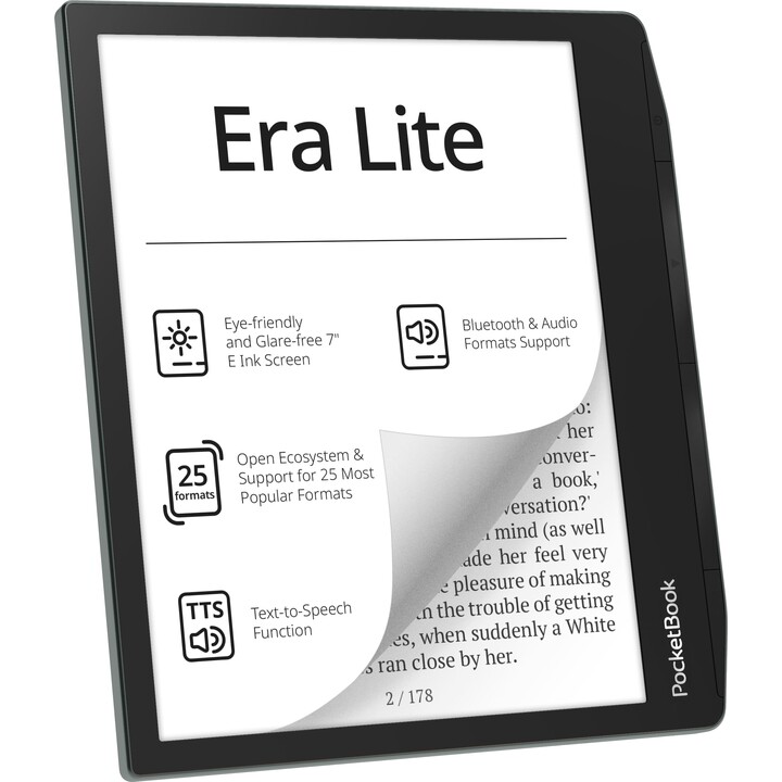 PocketBook Era Lite - 7 polegadas - Verde Pedra