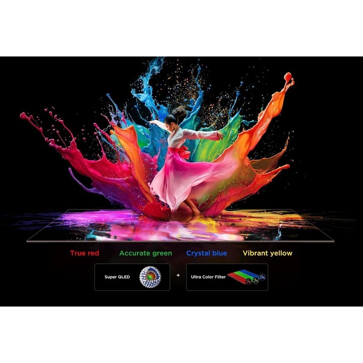 TCL C7L 65C7L Fernseher 165,1 cm (65") 4K Ultra HD Smart TV WLAN Schwarz 2700 cd/m²