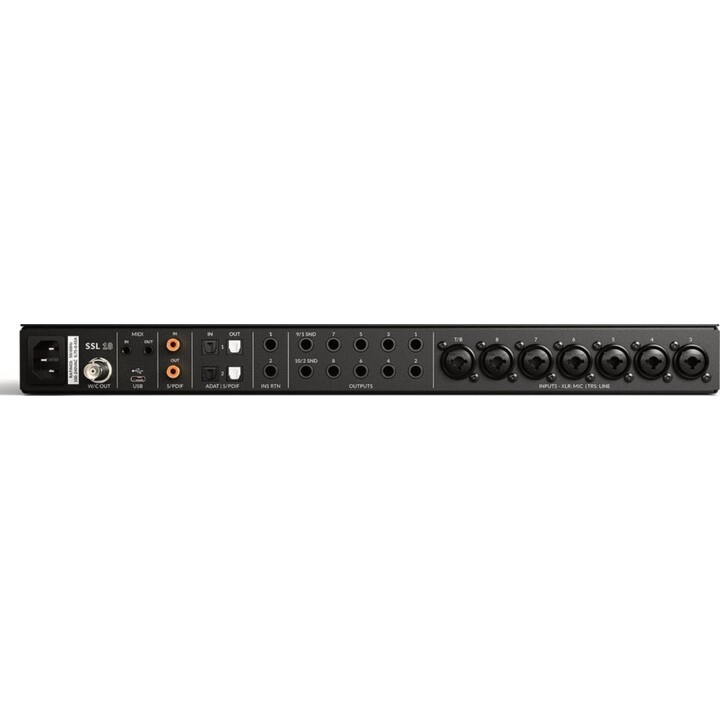 Solid State Logic SSL18 USB Audio Interface - 26 inputs / 28 outputs