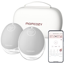 Tiralatte doppio Momcozy M9, grigio, 150 ml