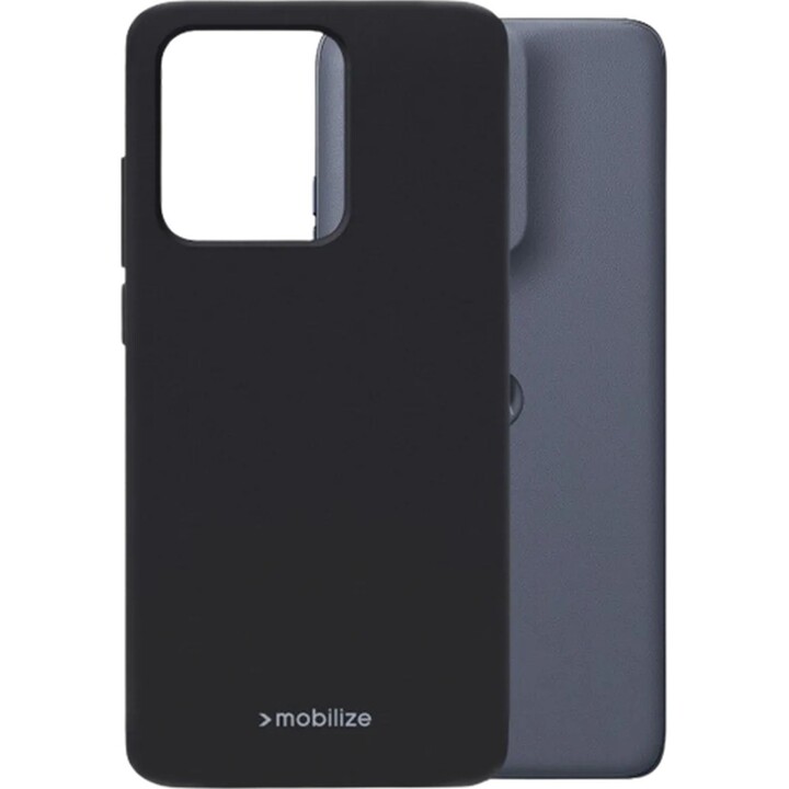Capa traseira Mobilize TPU preta para Motorola Edge 60 Neo