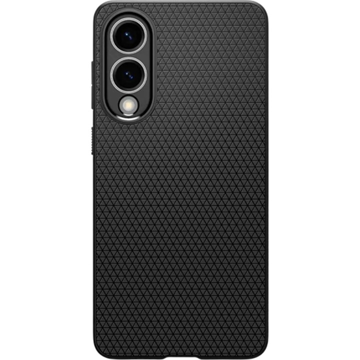 Capa traseira Spigen Liquid Air TPU cinza para Samsung Galaxy S25 Edge