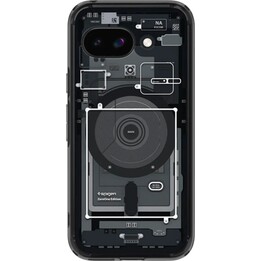 Spigen Ultra Hybrid Magfit Zero One TPU Back Cover Black Google Pixel 9a
