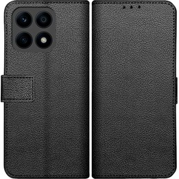 Just in case X8a Capa livro em couro PU preta