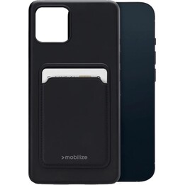 Mobilize Cardcase TPU Back Cover Black Apple iPhone 13 Mini
