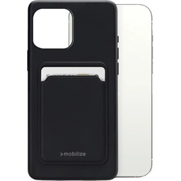 Mobilize Cardcase TPU Capa traseira preta Apple iPhone 13 Pro Max