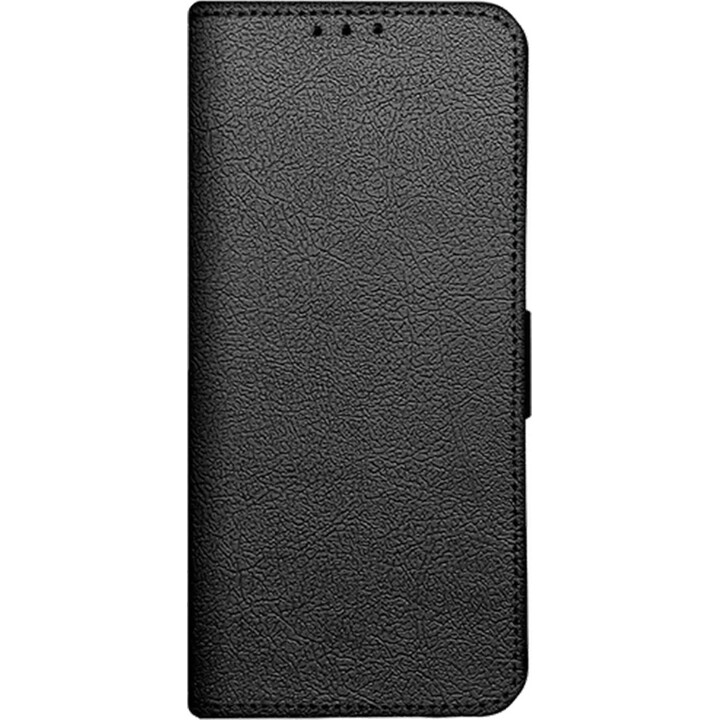 Just in Case A57s housse livre en cuir PU noire