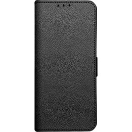 Just in Case PU Leather Book Case Black Motorola Edge 30 Pro