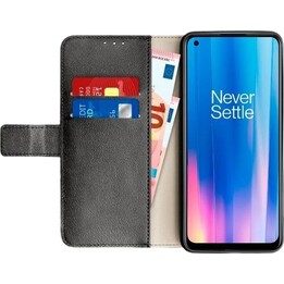 Just in Case étui livre en PU noir OnePlus Nord CE 2