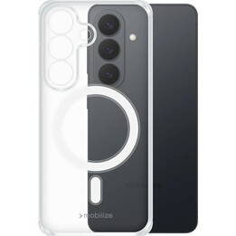 Mobilize S26 funda trasera PC transparente magnética