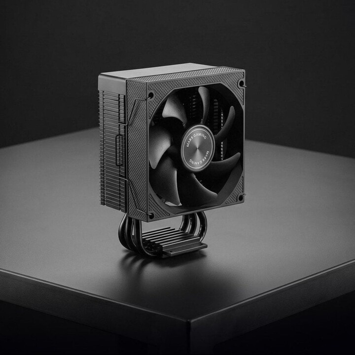 Mars Gaming Mcpu-xpro CPU Lüfter CPU Kühlkörper 190w Tdp 3 Heatpipes Fdb Pwm 90mm Intel und Amd Schwarz