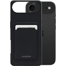 Custodia per cellulare Mobilize in TPU, cover posteriore nera per Apple iPhone Air