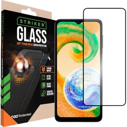 Pellicola protettiva in vetro temperato Striker D3O Edge-To-Edge per Samsung Galaxy A02S/A03(S)/A04(S)/A12/M12/A13/A23/A32 5G