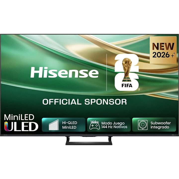 Hisense 65E8S - 65" Mini-LED-Smart-TV der E8-Serie mit Spielemodus und integriertem Subwoofer