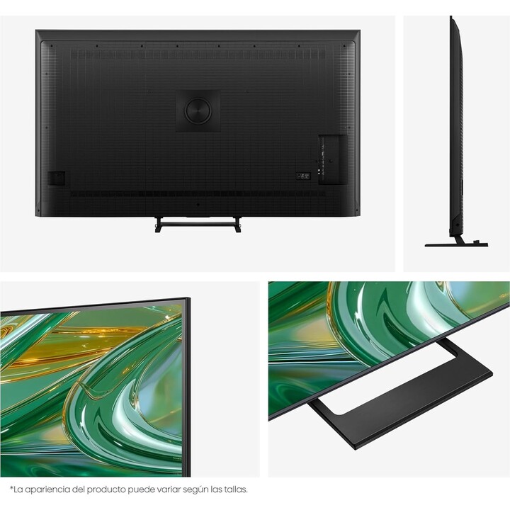 Hisense 65E8S - Smart TV Mini LED Série E8 de 65" com modo de jogo e subwoofer incorporado