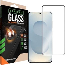 Striker D3O Displayschutzfolie aus gehärtetem Glas (randlos) für Samsung Galaxy S24+ 5G/S25+ 5G