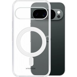Capa traseira transparente magnética Mobilize para PC, compatível com Google Pixel 10/10 Pro.