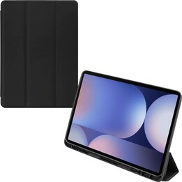 Mobilize Custodia a libro in similpelle PU nera per Samsung Galaxy Tab S9+/S9 FE+/S10+