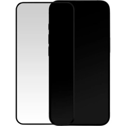 Mobilize Displayschutzfolie aus gehärtetem Glas mit schwarzem Rahmen für Apple iPhone 13/13 Pro/14/16e/17e