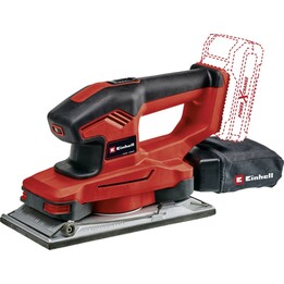 Einhell TE-OS 18/230 Li Cordless Orbital Sander - For Professional Woodworking Only - Red