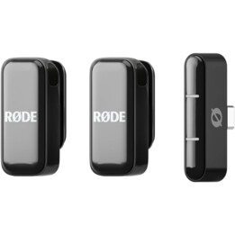 RODE Wireless Micro – 2-Kanal-Digital-Wireless-System (USB-C, Schwarz)