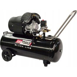 Compresseur à huile 100L V 3.0HP 8Bar 230V Black Line Compressor AW09993BL