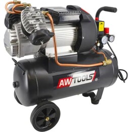 Compresor de aire lubricado para el hogar AWTools AW10003 230 V 2,2 kilovatios 8 barras 50 litros