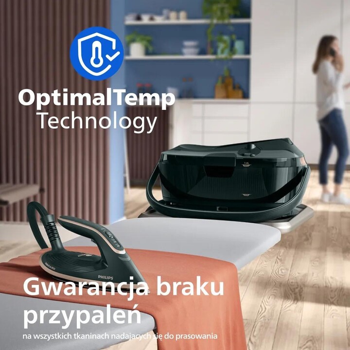 Estação de engomar a vapor Philips PerfectCare 8000