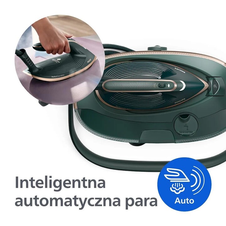 Estação de engomar a vapor Philips PerfectCare 8000