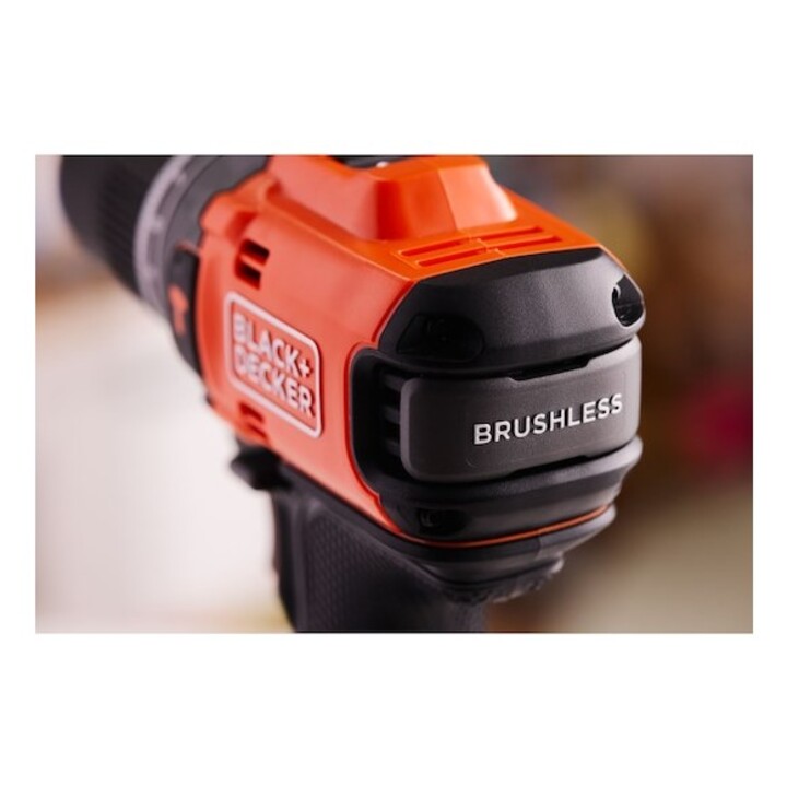Black & Decker BLD683XN-XJ perceuse 1800 tr/min 1 kg Noir, Orange