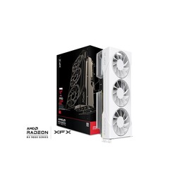 Tarjeta gráfica XFX Swift RX 9070GRE White Tri-Force de 12 GB