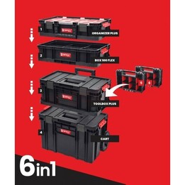 Sistema QBRICK TWO, gioco 6 in 1, 535 x 390 x 820