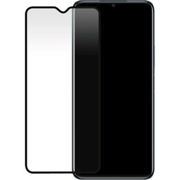 Protetor de tela de vidro temperado Mobilize Edge to Edge para Vivo Y33S/Y76 5G, preto.
