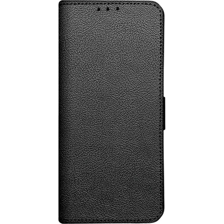 Just in Case PU Leather Book Case Black Motorola Edge 50 Neo